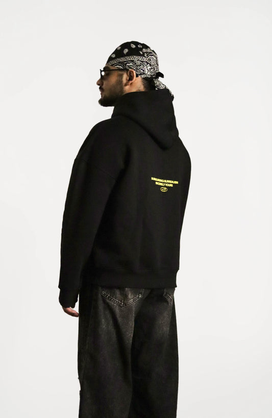 SURREAL HOODIE BLACK
