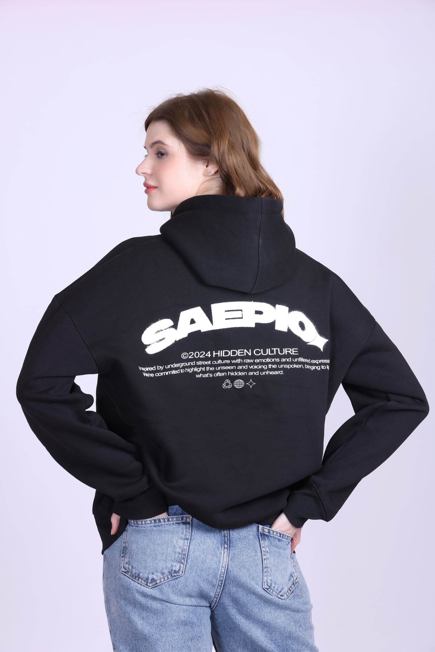 SAEPIO CORE HOODIE BLACK - SAEPIO
