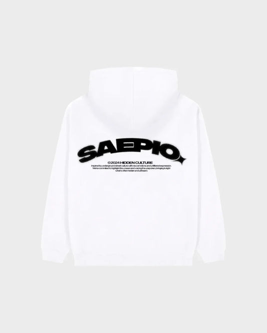 SAEPIO CORE HOODIE WHITE - SAEPIO