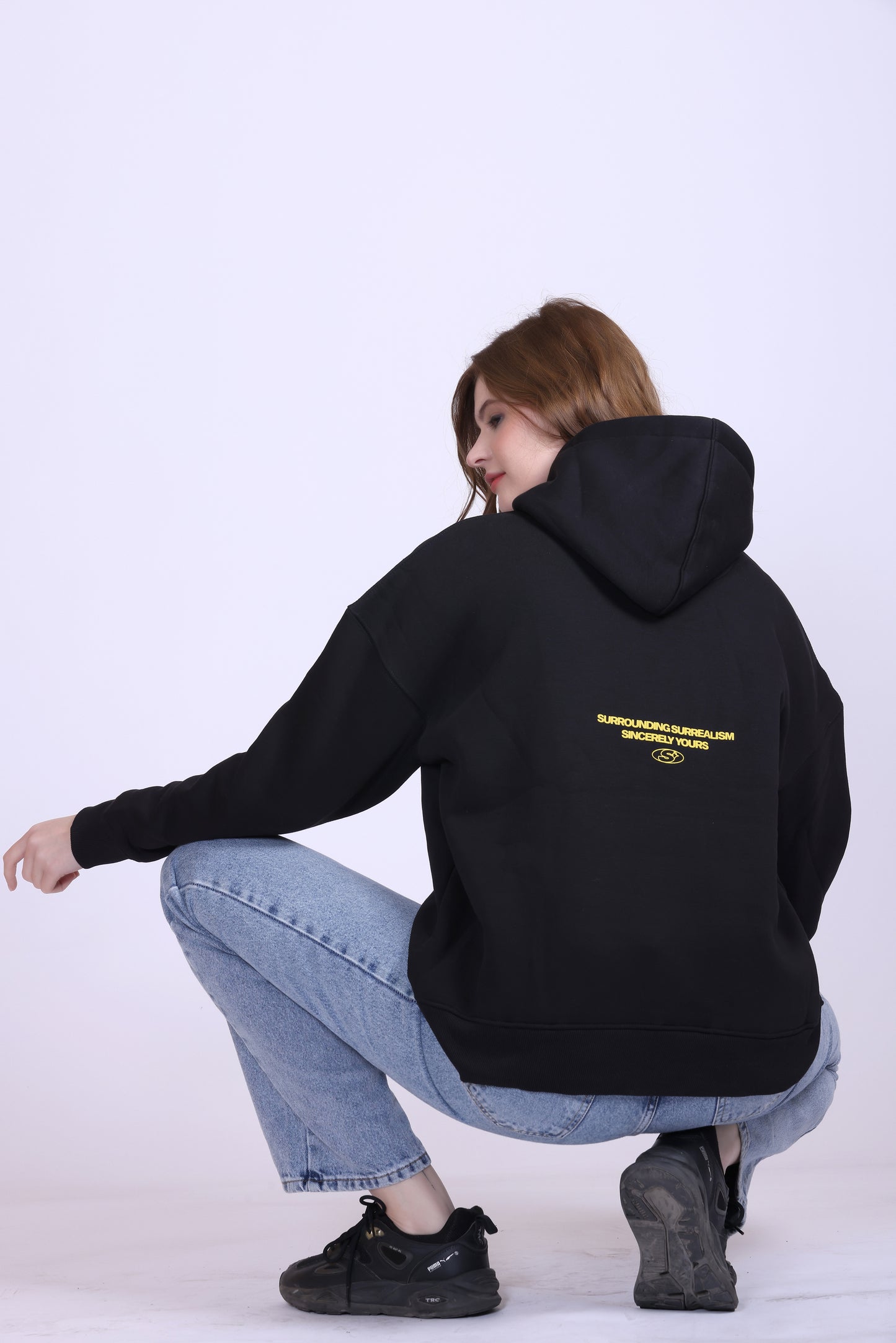 SURREAL HOODIE BLACK - SAEPIO
