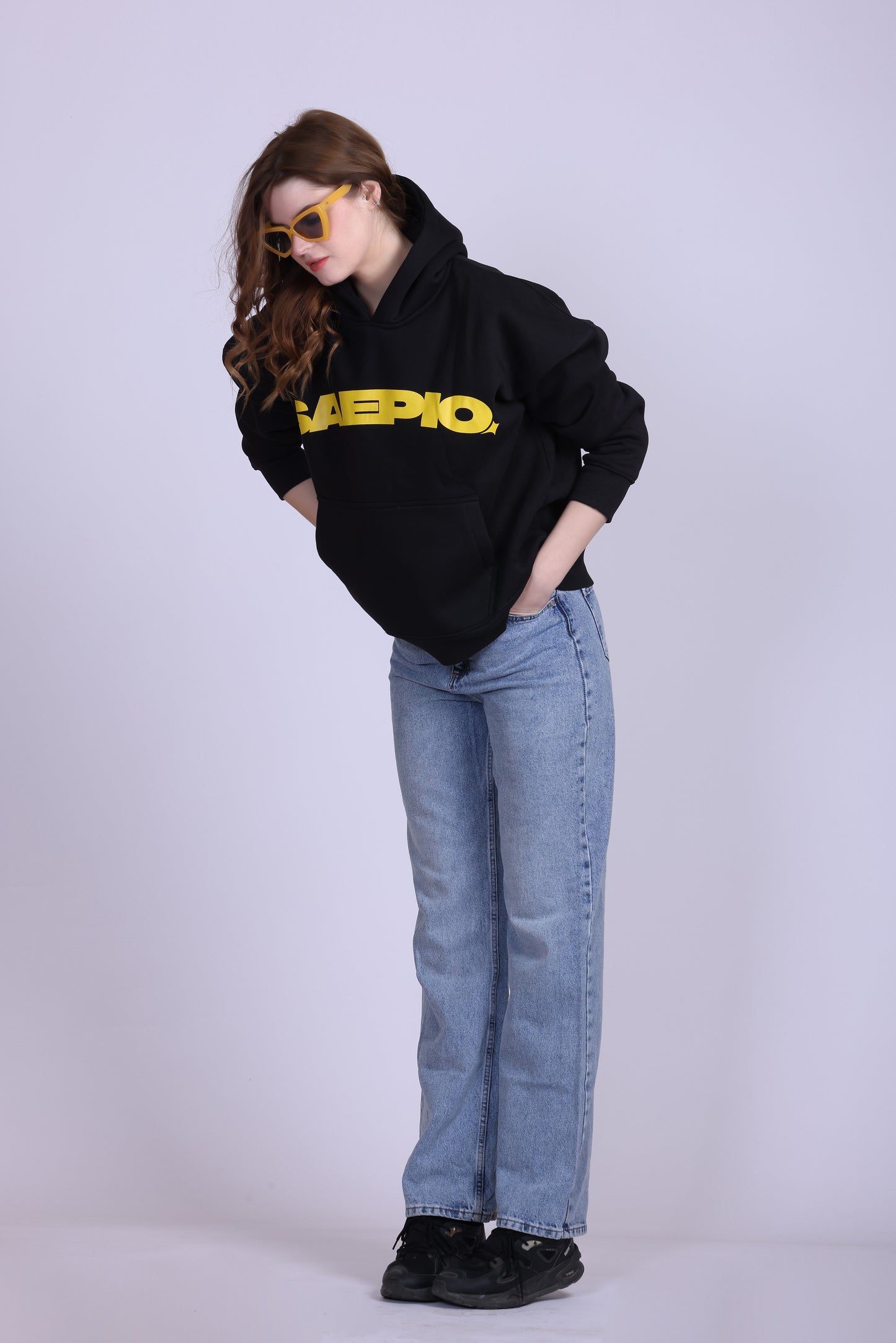 SURREAL HOODIE BLACK - SAEPIO