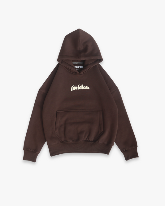 HIDDEN CULTURE HOODIE BROWN