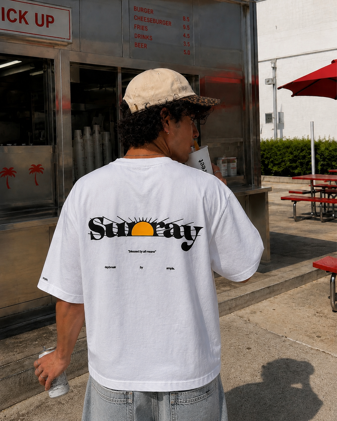 SUNRAY TSHIRT WHITE