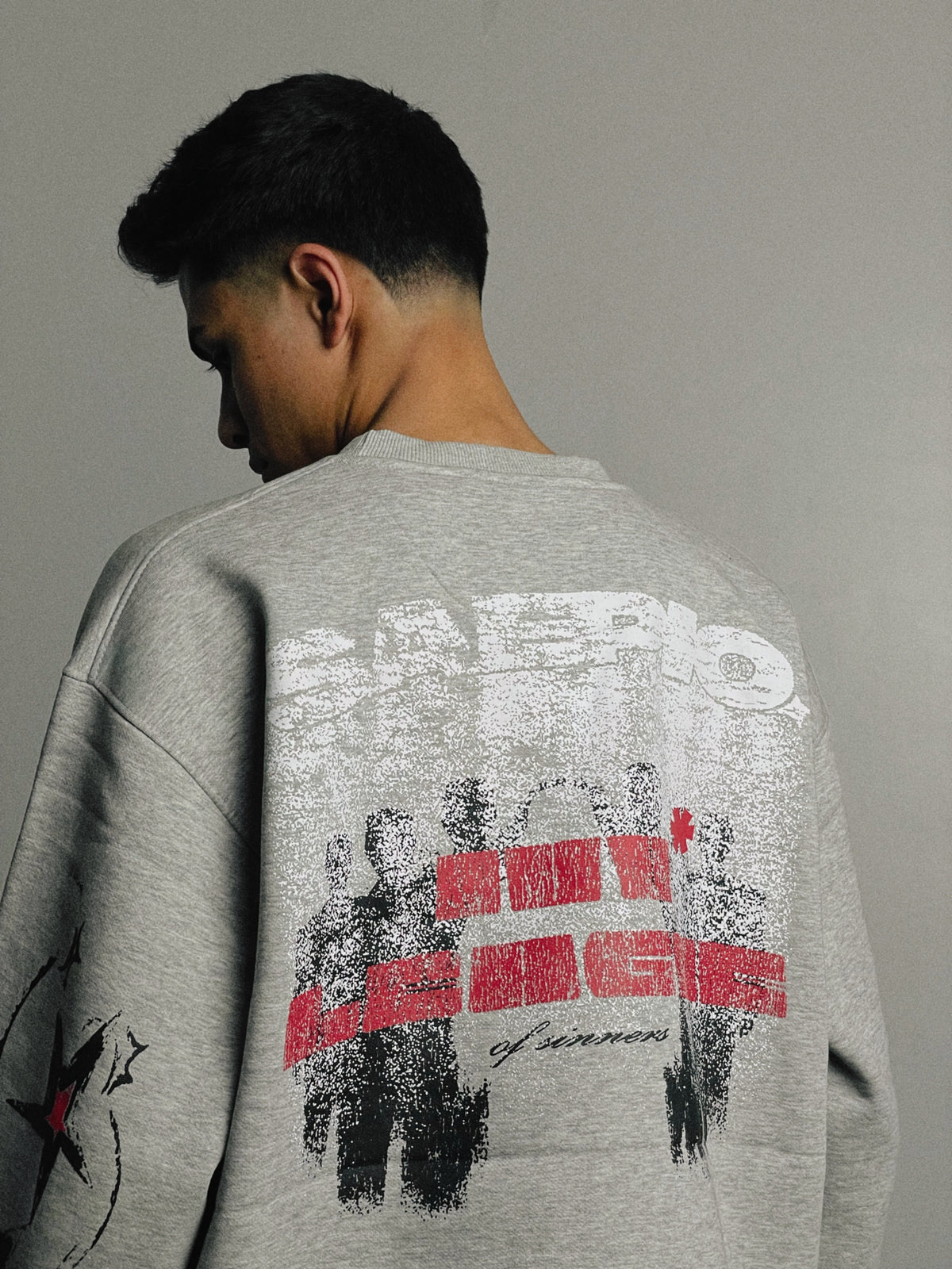 IVY LEAGUE SWEATSHIRT MELANGE