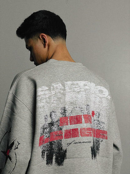 IVY LEAGUE SWEATSHIRT MELANGE