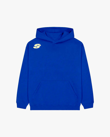 MESSED UP HOODIE BLUE