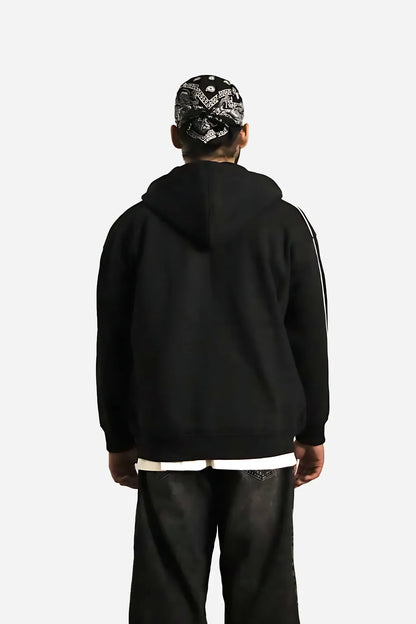 EMBLEM ZIPPER BLACK